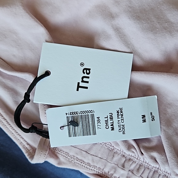 Aritzia TNA Chill Malibu Dress Dusty Pink M - Picture 5 of 11